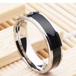 Exquisite Stainless Steel Titanium Band Ring