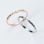 Elegant 925 Sterling Silver Creative Diamond Cut Ring