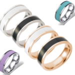 Stainless Steel Unisex Ring (Size 8 ONLY)