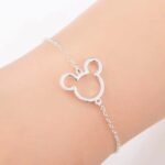Mickey Mouse Stainless Steel Classic Alloy Bracelet