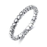 Genuine 925 Sterling Silver Forever In My Heart Promise Ring