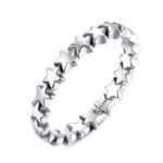 Genuine 925 Sterling Silver Forever My Lucky Star Promise Ring