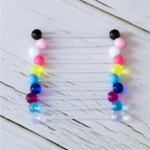 10PC Acrylic 14G Flexible Industrial Barbell Helix Ear Piercing (Multiple Colors)
