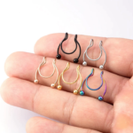 20G Surgical Steel Fake Nose Septum Hoop Piercing