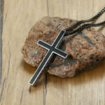 316L Stainless Steel Bible Verse “I Can Do All Things” Cross Pendant Necklace