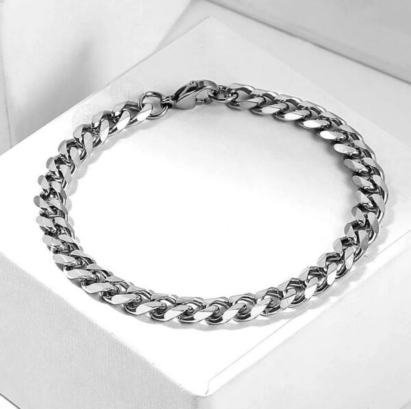 Cool 316L IP Stainless Steel Cuban Link Chain Bracelet