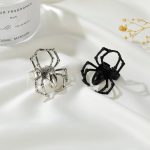 Creative Design Large Halloween Spider Adjustable Ring