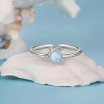 Elegant 18K 925 Sterling Silver Baby Sea Turtle Adjustable Ring