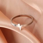 Quality Stainless Steel Super Lightning Bolt Power Ring
