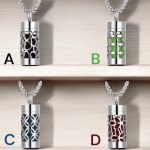 Stainless Steel Essential Aromatherapy Perfume & Oil Diffuser Necklace