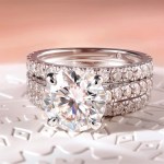 Luxury 18K 925 Sterling Silver 4.74CT Full Moissanite Eternity Ring Set (Size 6-11)